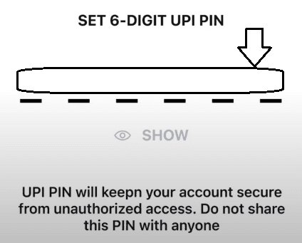 phone se Paytm UPI PIN set