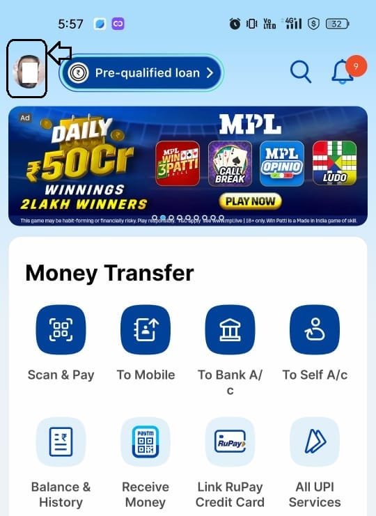 Paytm UPI