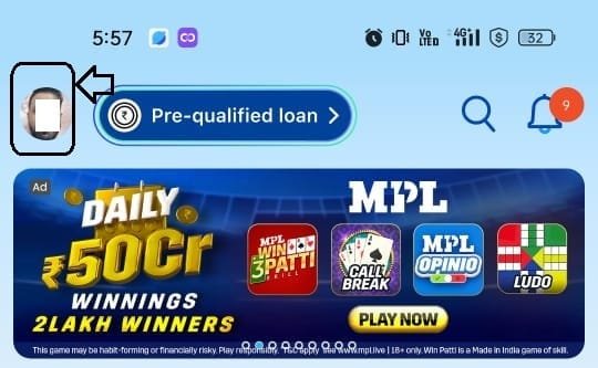 mobile se Paytm UPI PIN set