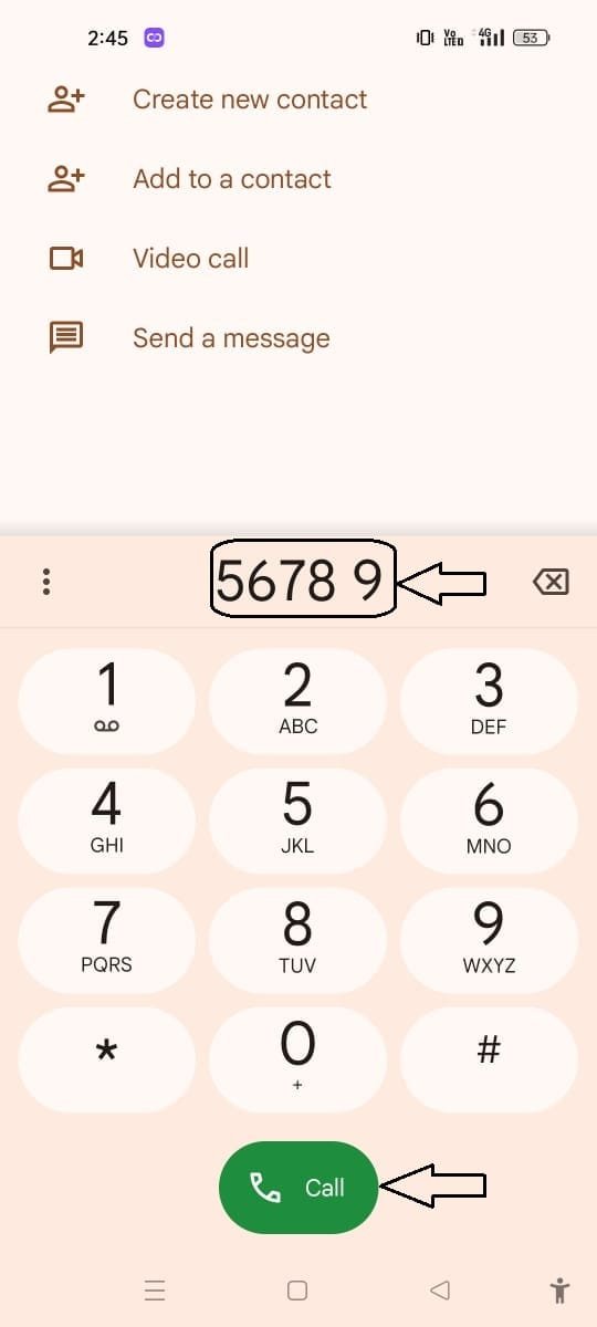 IVR se tone set kare