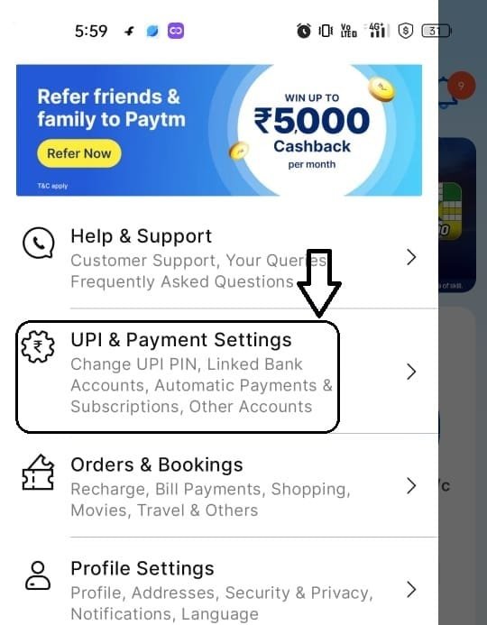 mobile se Paytm UPI PIN set kare