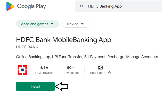 hdfc app