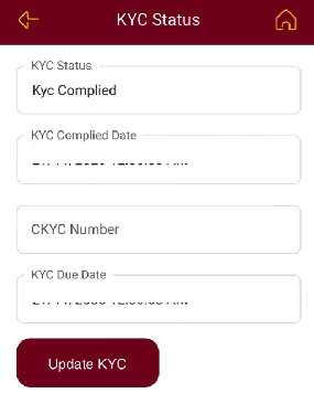 PNB kyc status
