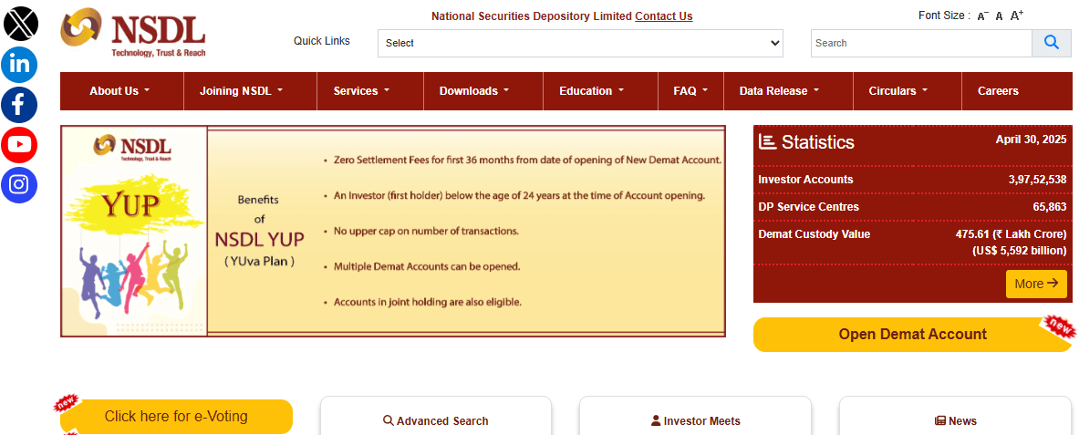 PAN Card Status check