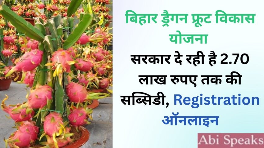 Bihar Dragon Fruit Vikas Yojana