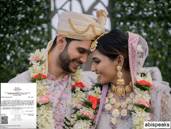 Shadishuda Mahila Jati Praman Patra